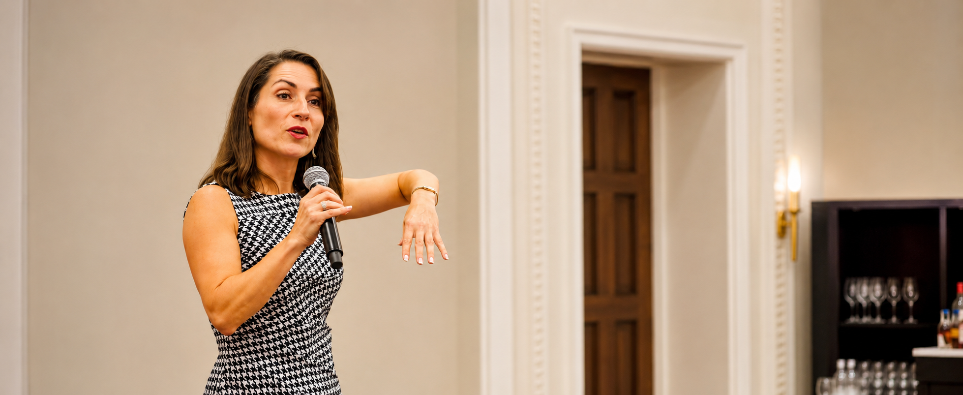 Laura presenting